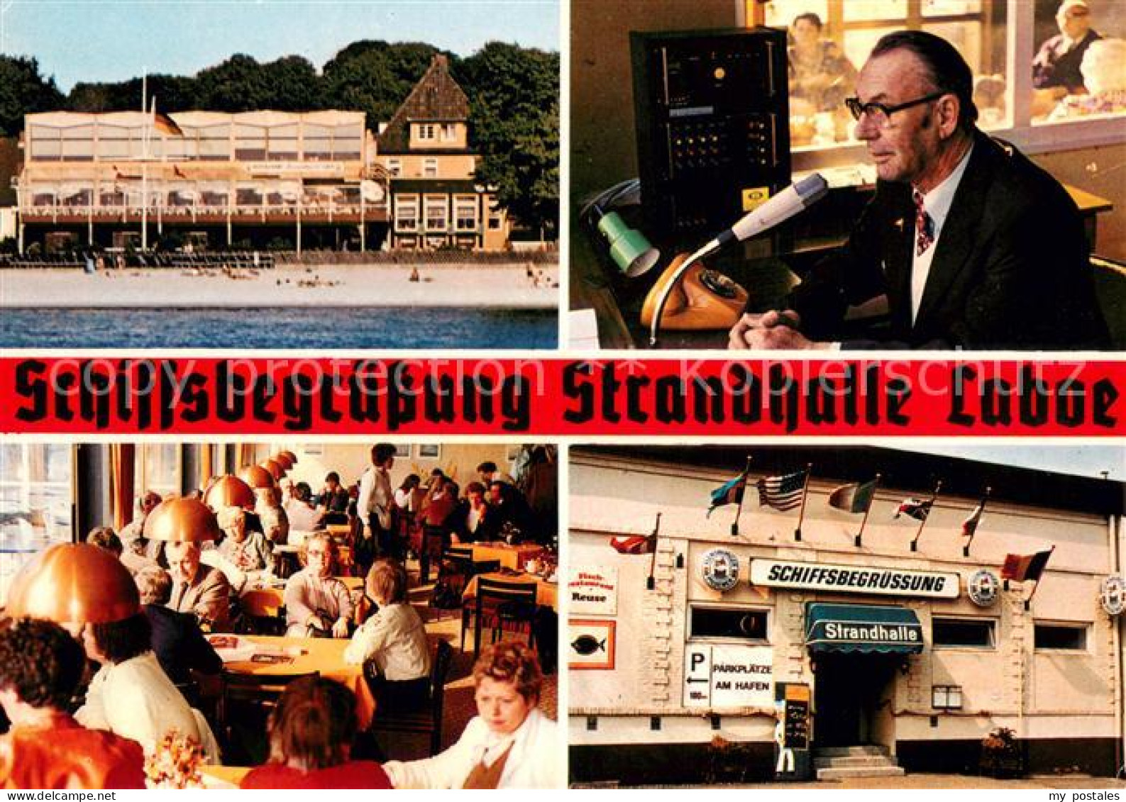 Laboe Schiffsbegruessung Strandhalle Laboe Details