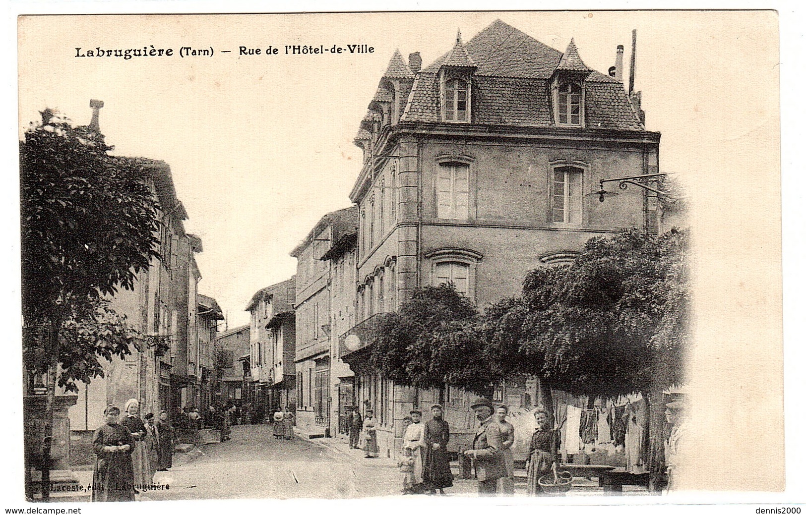 LABRUGUIÈRE (81) - Rue de l' Hotel-de-Ville - Ed. Lacoste, Labruguière