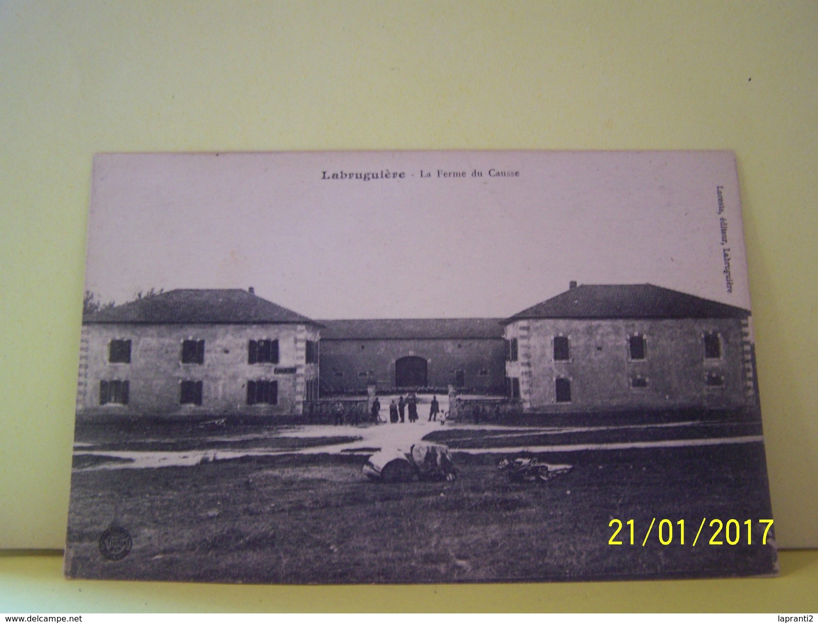 LABRUGUIERE L'AGRICULTURE. LA FERME DU CAUSSE