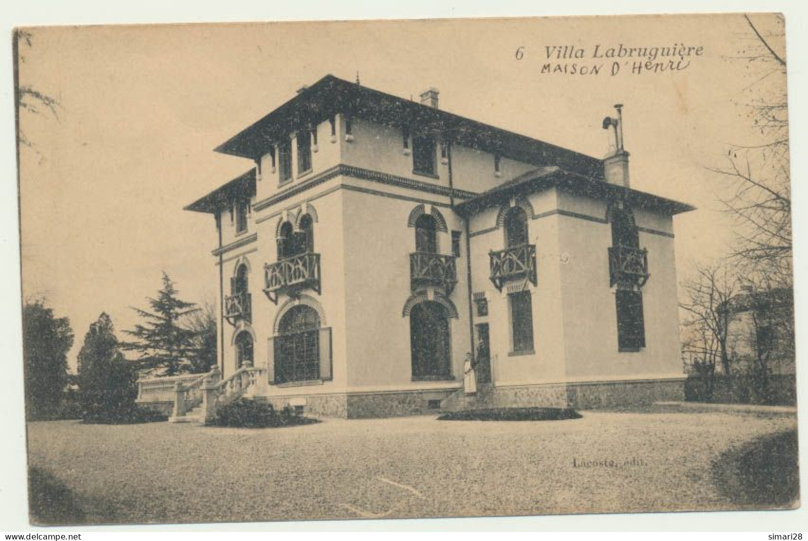 LABRUGUIERE - N° 6 - VILLA LABRUGUIERE