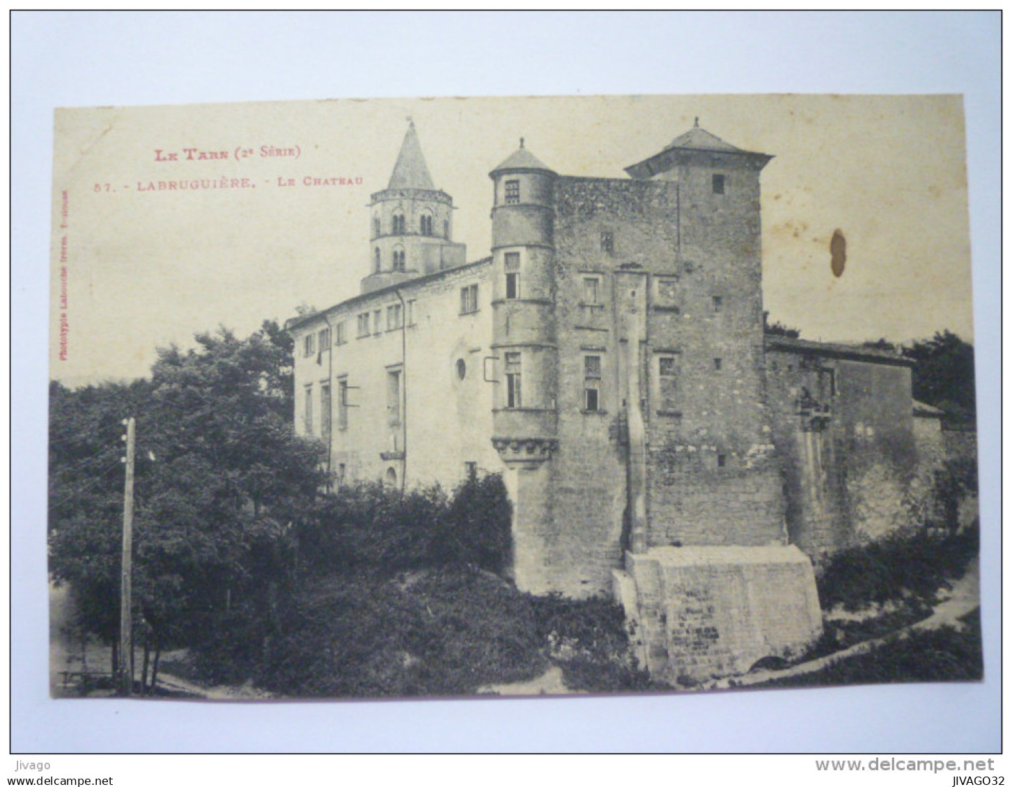 LABRUGUIERE  (Tarn)  :  Le  CHÂTEAU