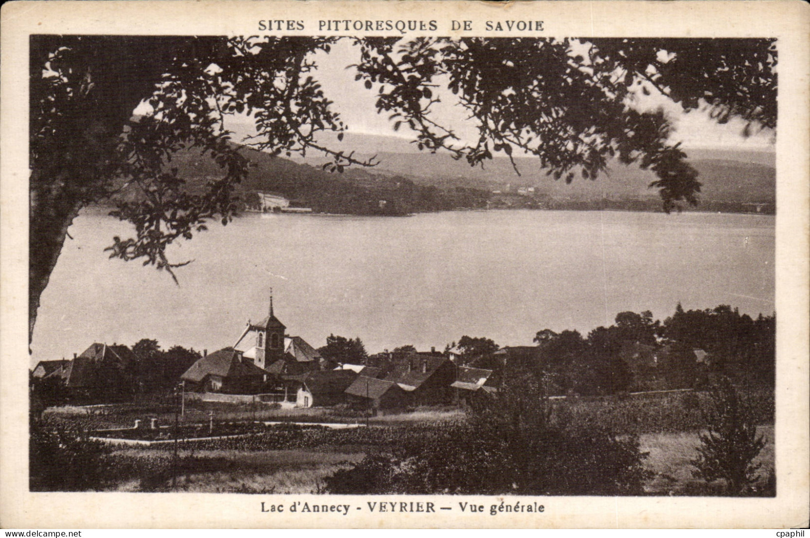 Lac d'Annency - Veyrier - Vue Generale - CPA