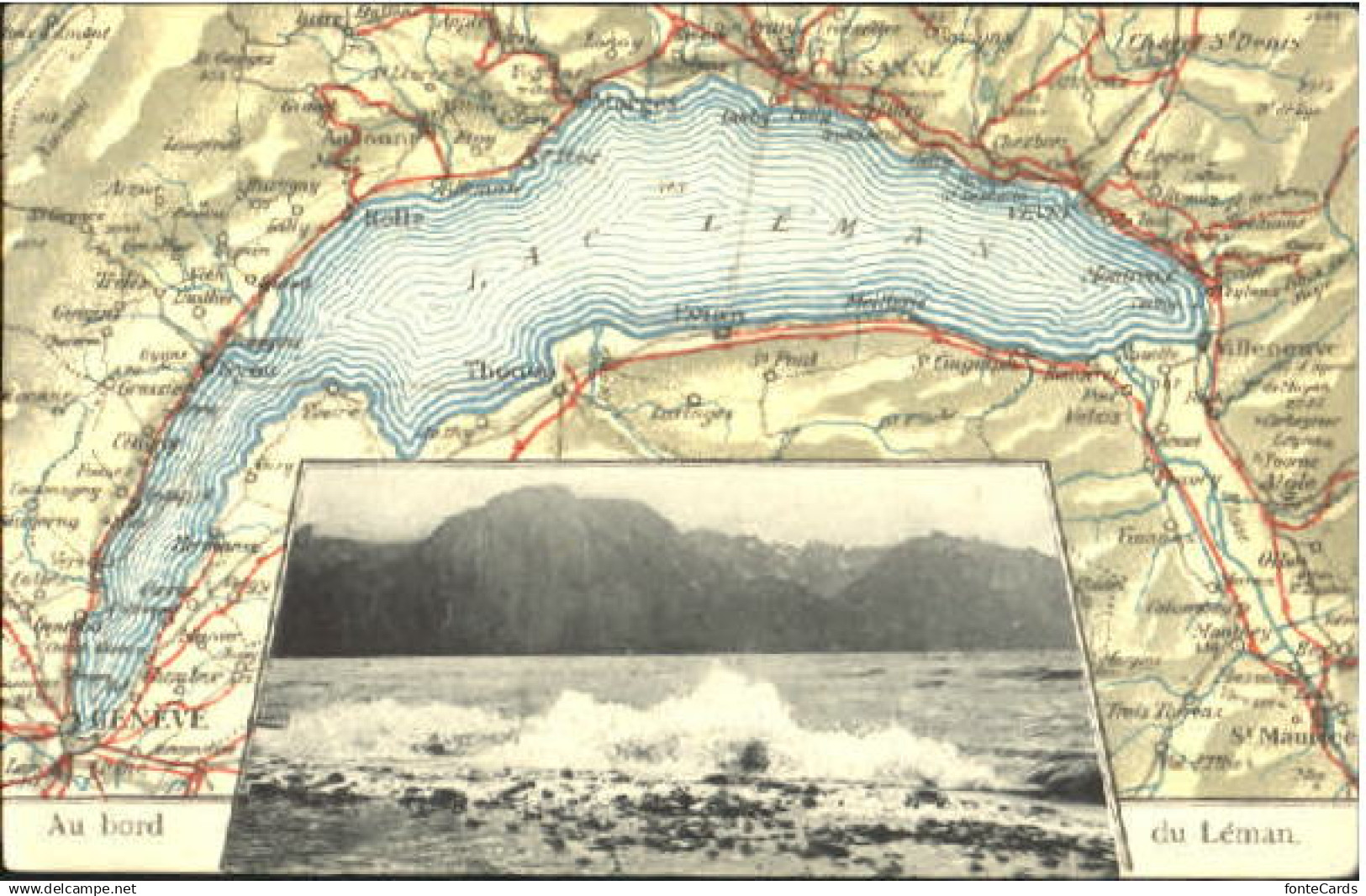 Lac Leman Genfersee