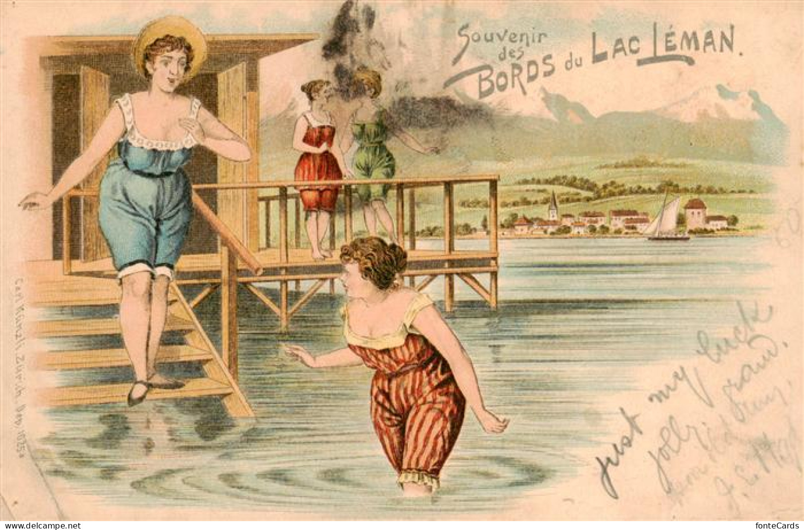 Lac Leman Genfersee GE Bords du Lac Leman