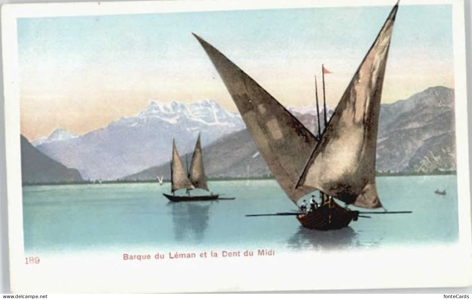 Lac Leman Genfersee Lac Leman