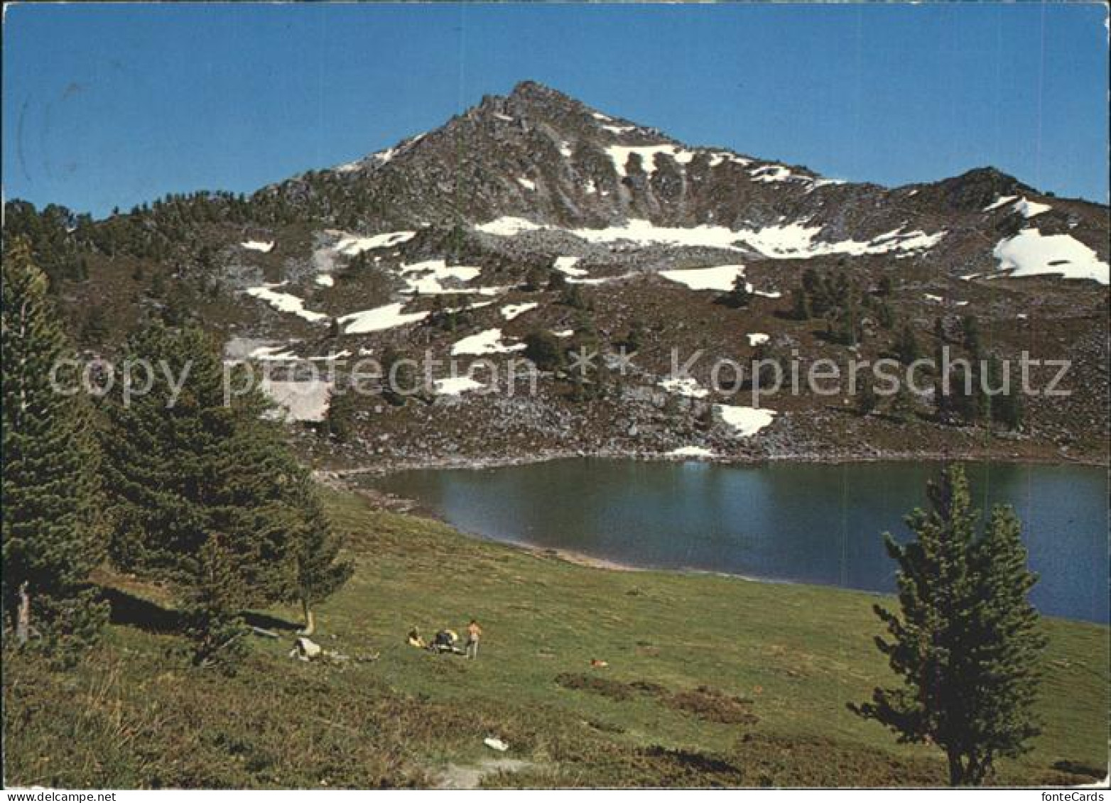 Lac Noir Nendaz VS Dent de Nendaz