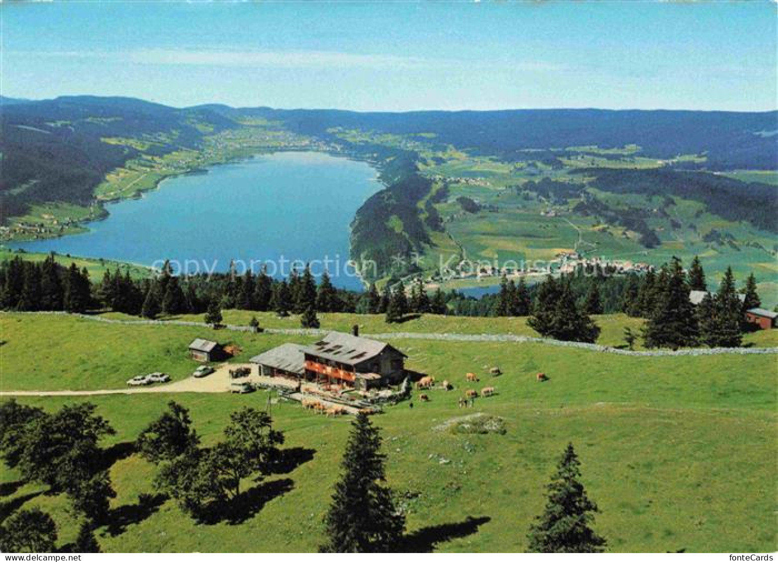 Lacs de Joux Chenit Le Yverdon-les-Bains VD Chalet Restaurant de la Dent de Vaul