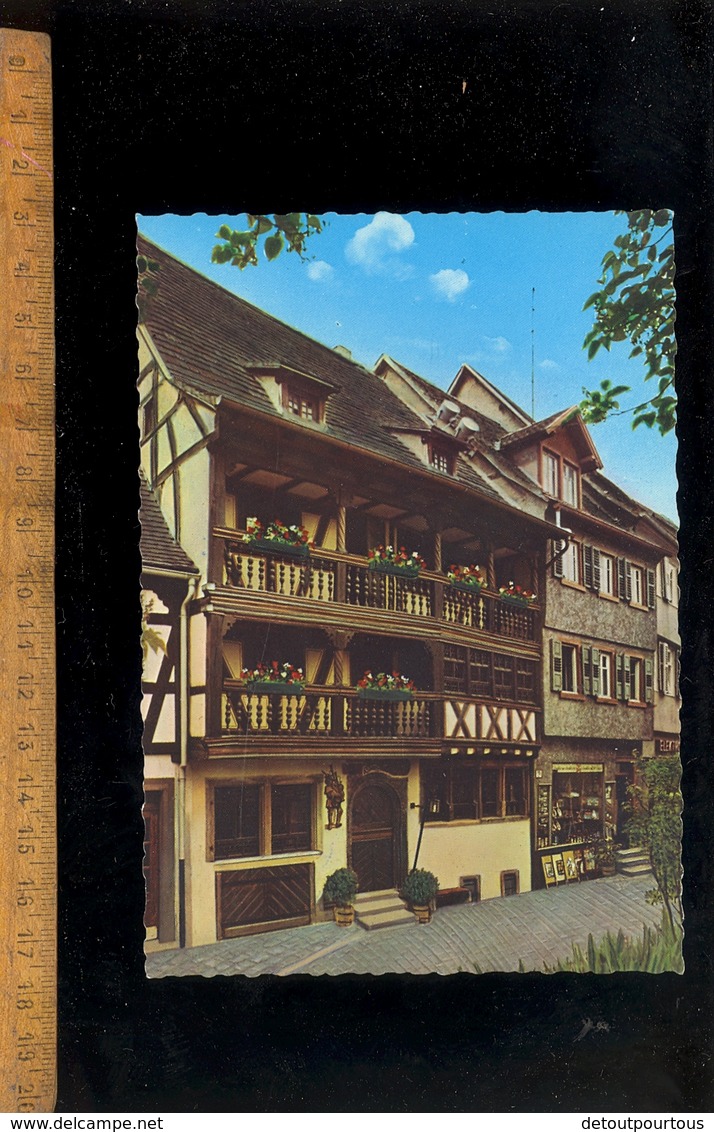 LADENBURG AM NECKAR  : Weinstube ZUR SACKPFEIFE erbau 1592