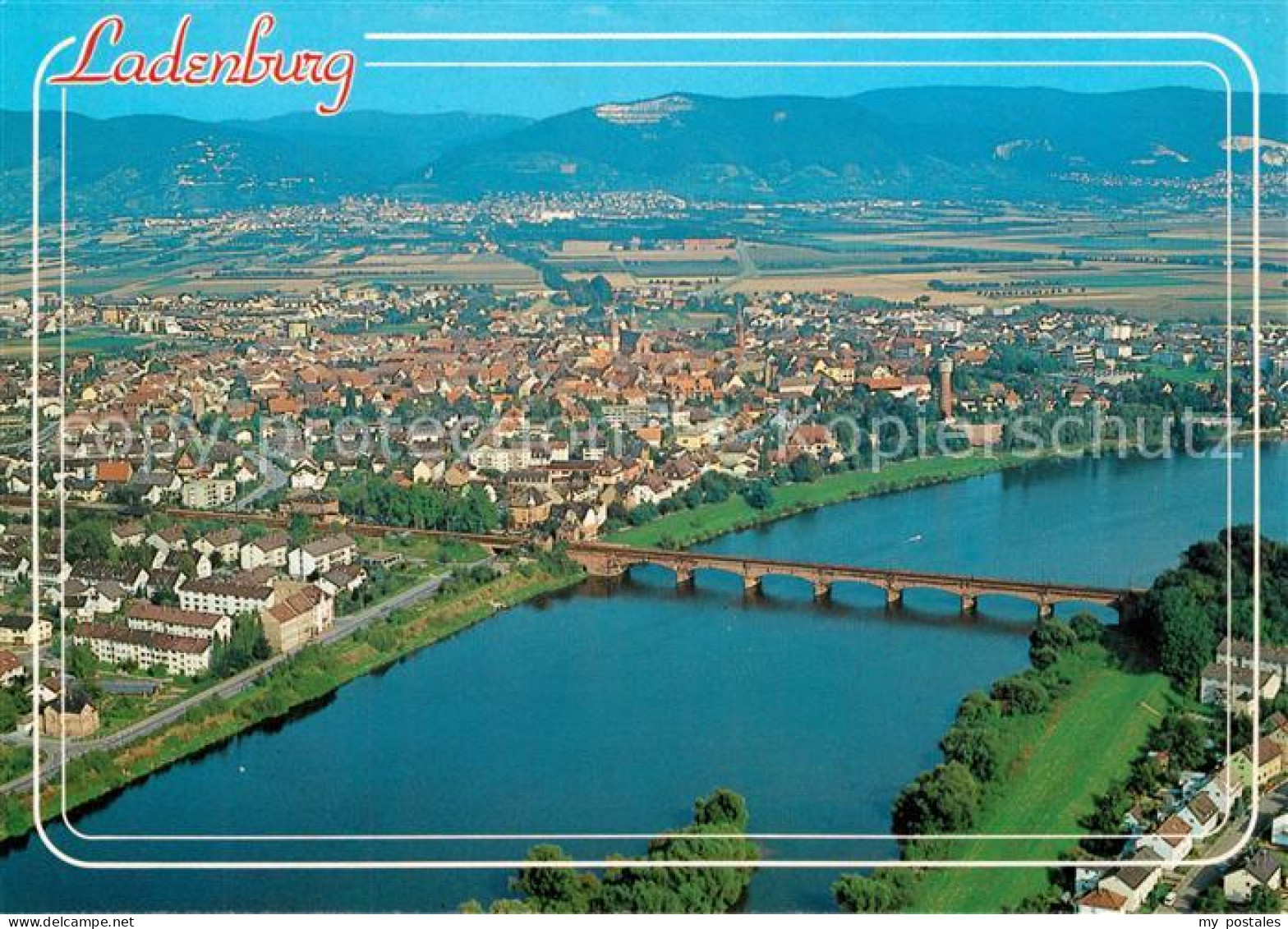 Ladenburg Fliegeraufnahme