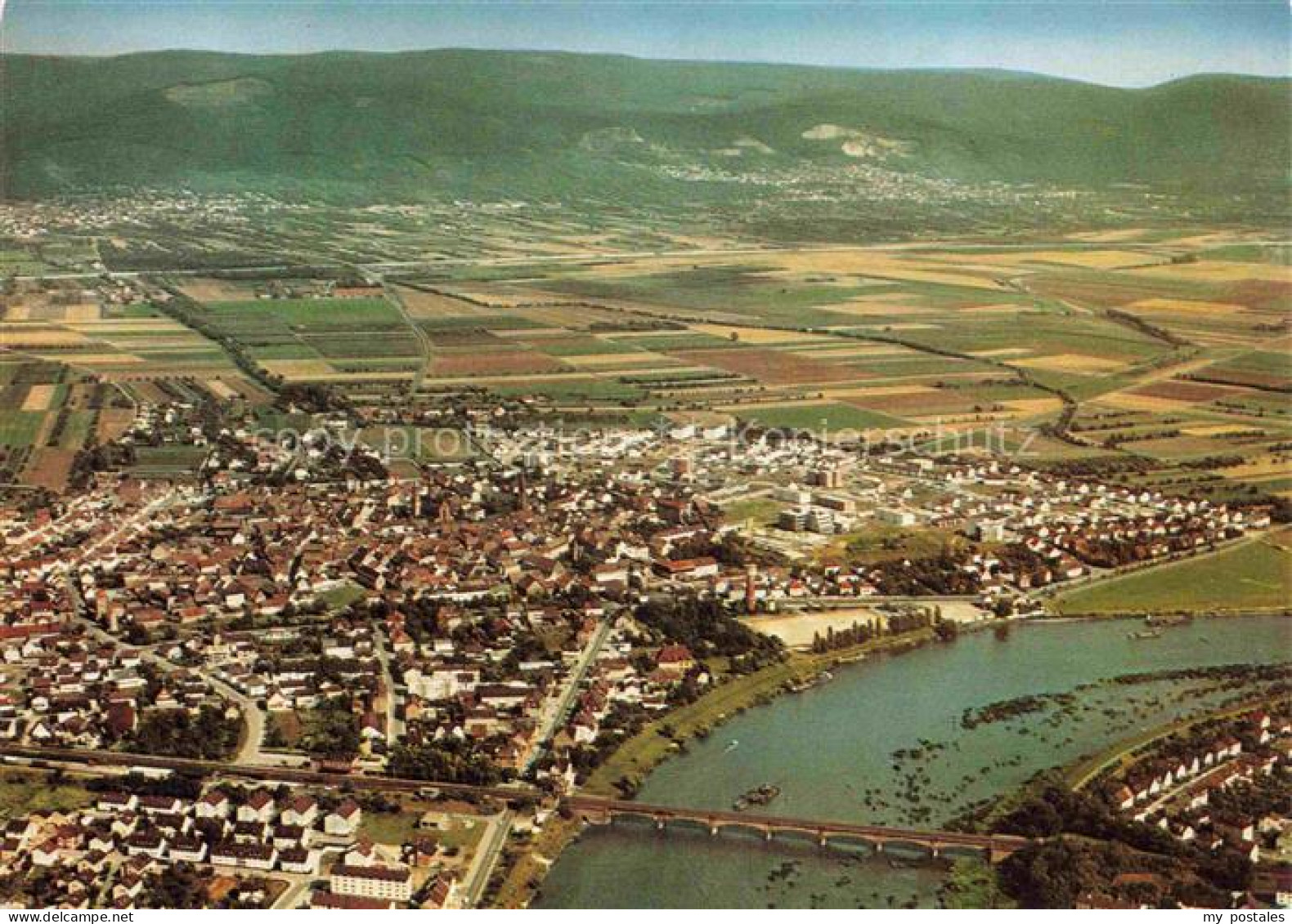 Ladenburg Fliegeraufnahme