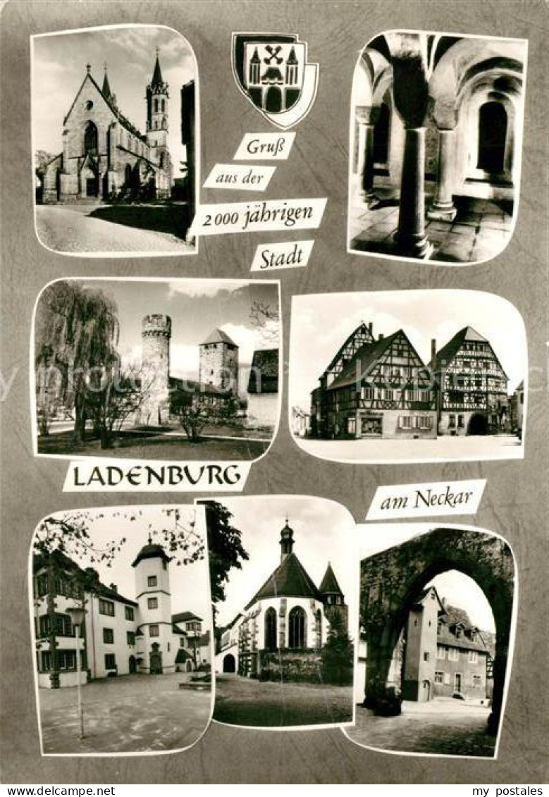 Ladenburg Teilansichten 2000jaehrige Stadt