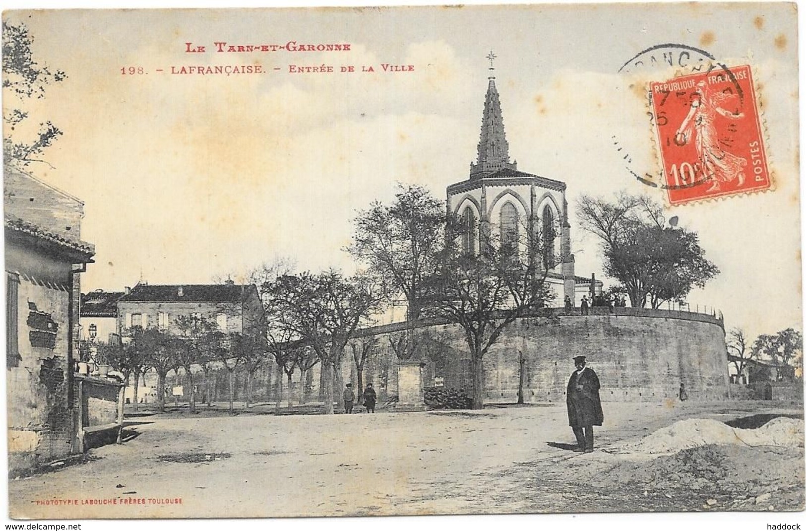 LAFRANCAISE : ENTREE DE LA VILLE