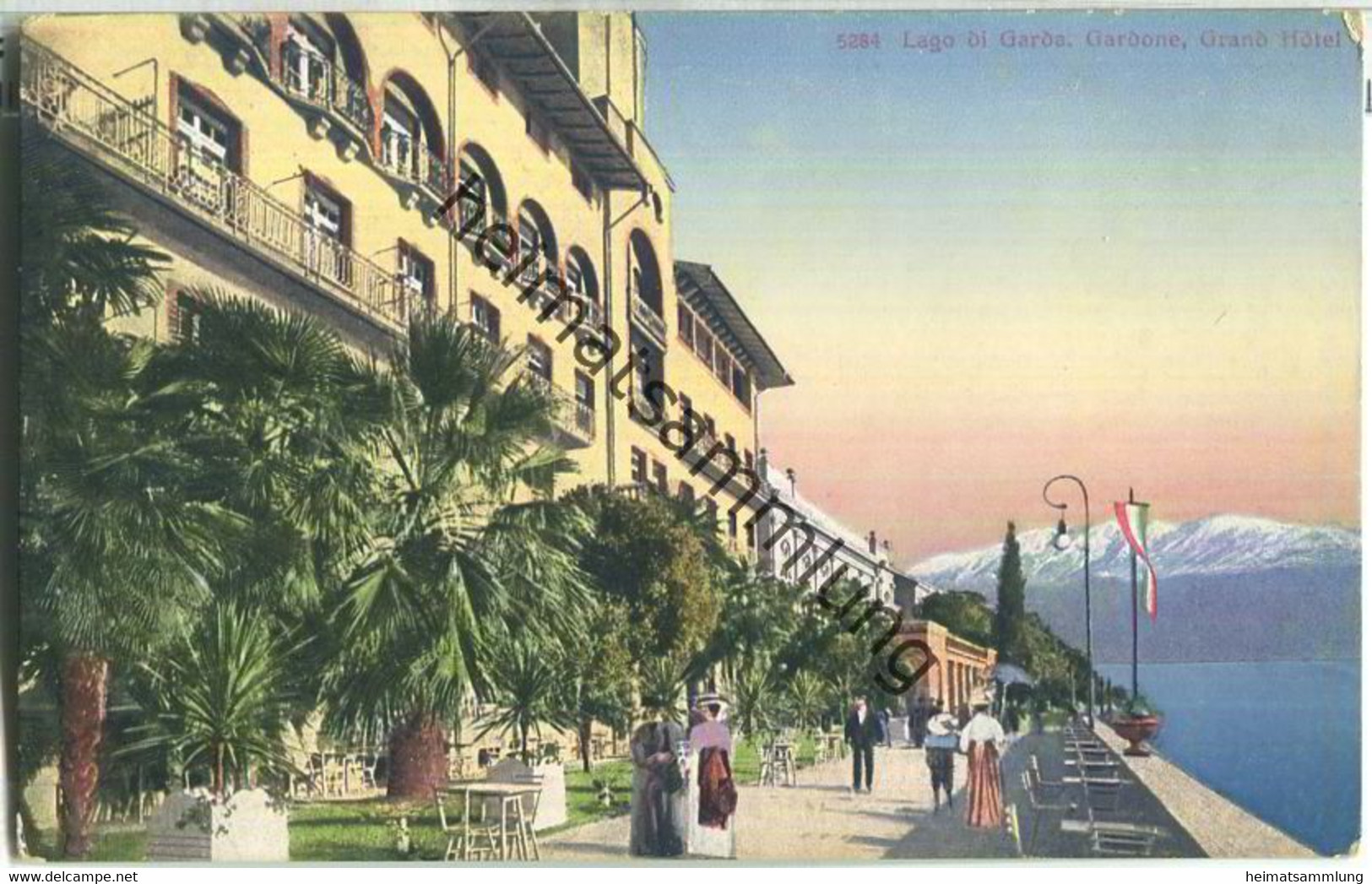 Lago di Garda - Gardone Riviera - Grand Hotel - Verlag Paul Bender Zürich