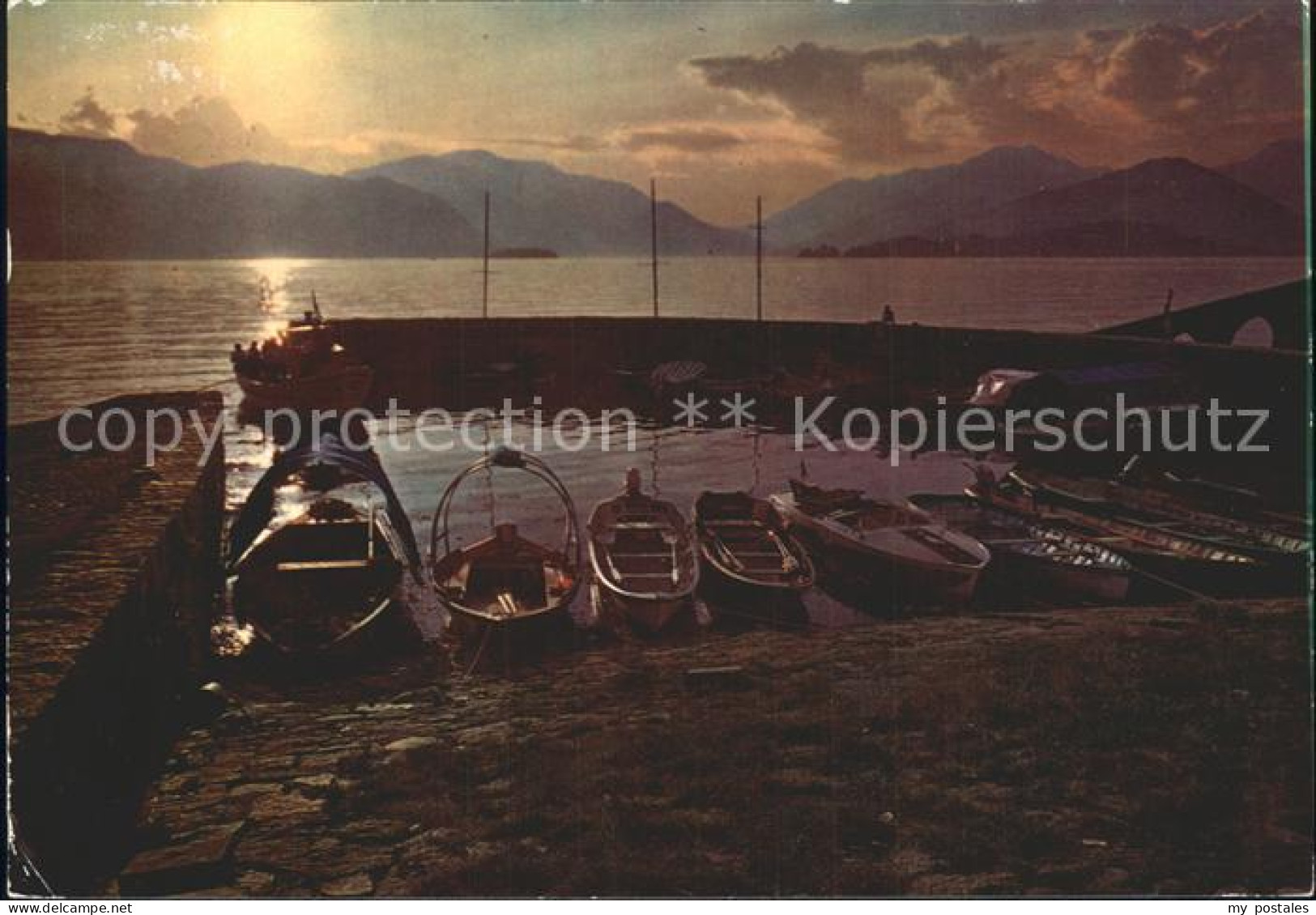 Lago Maggiore Tramonto sul lago