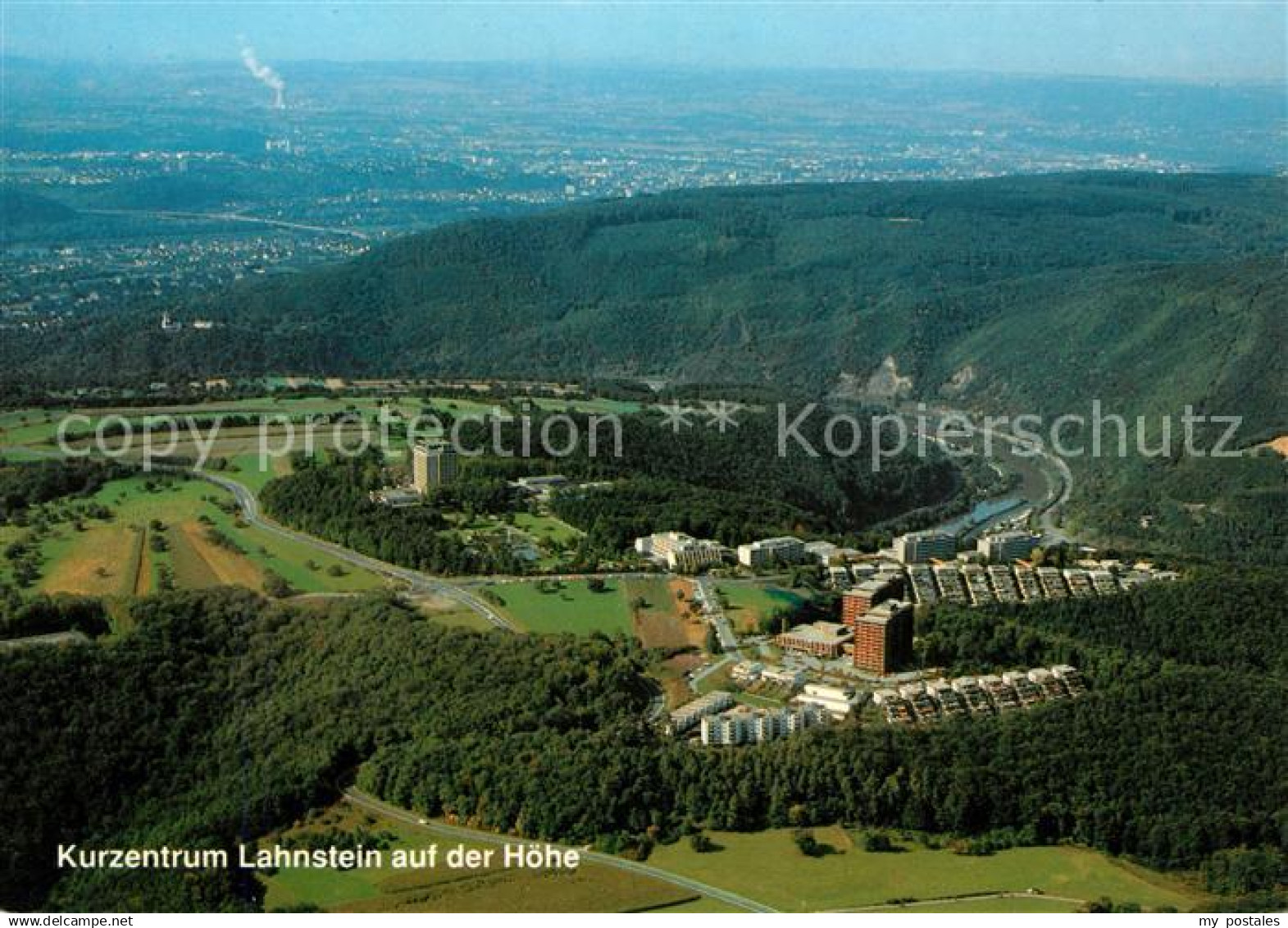 Lahnstein Kurzentrum Lahnstein auf der Hoehe