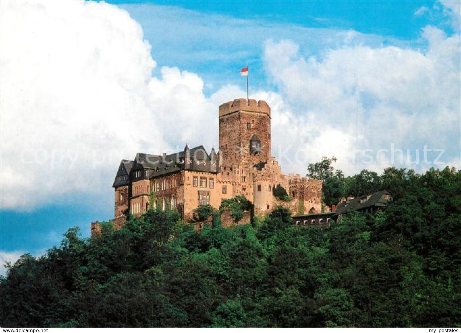 Lahnstein Rheinland-Pfalz Burg Lahneck