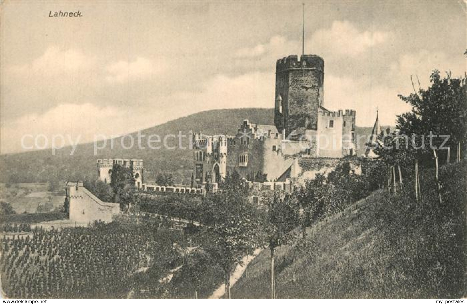 Lahnstein Rheinland-Pfalz Burg Lahneck