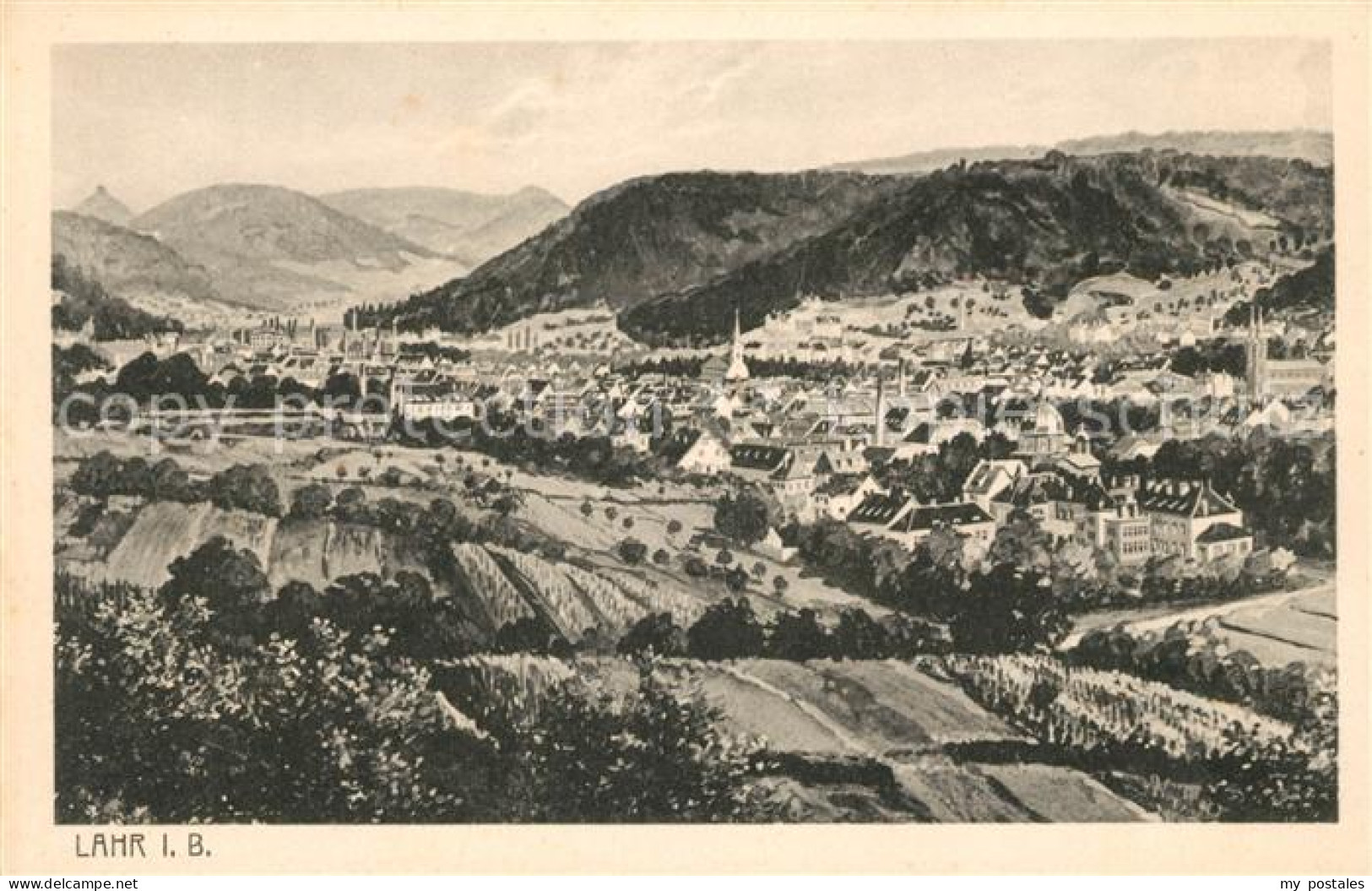 Lahr Baden Panorama