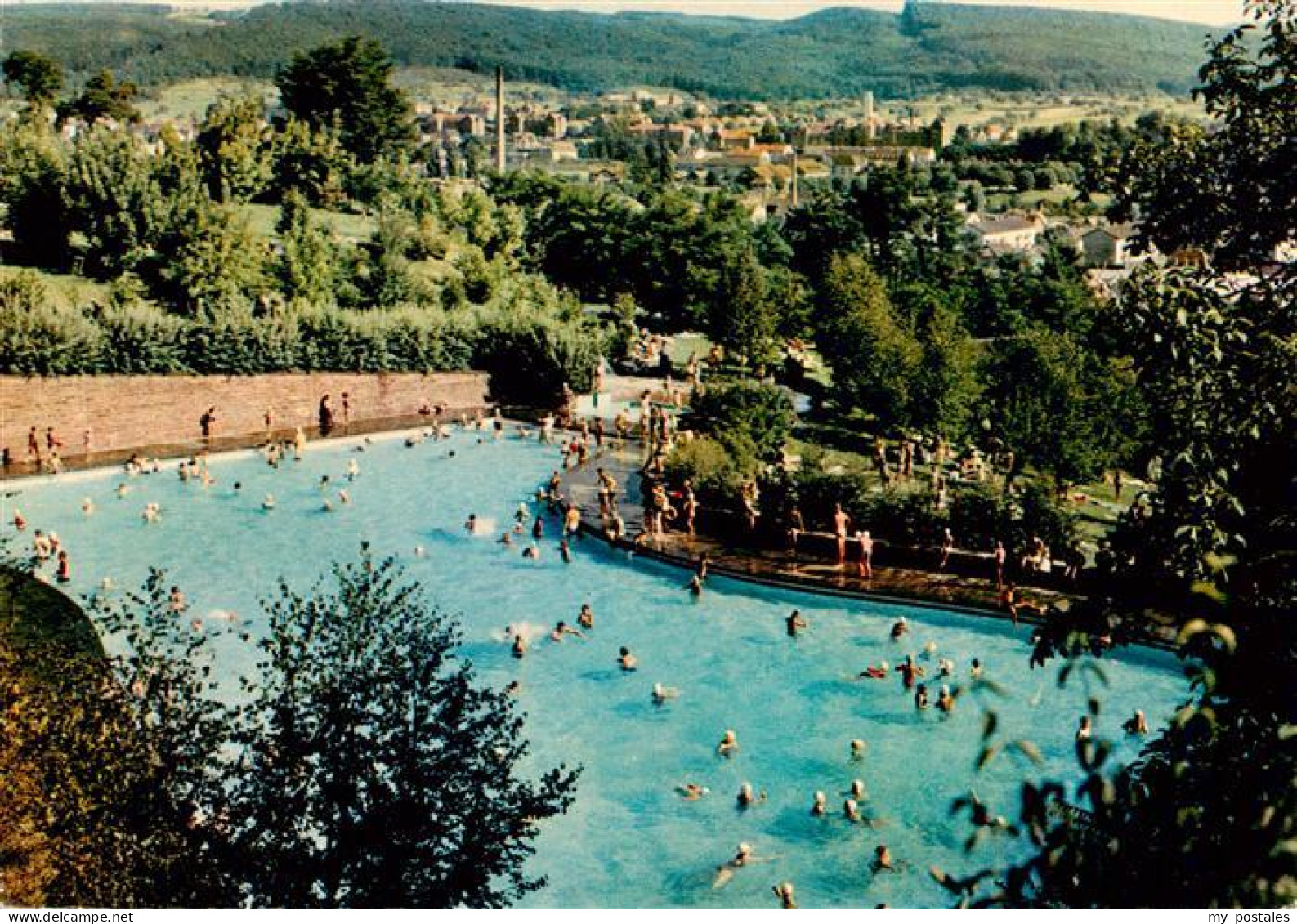 Lahr Baden Terrassen-Schwimmbad