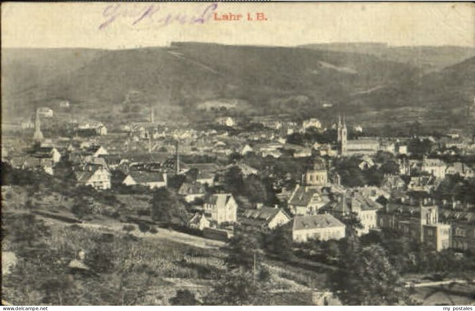 Lahr Schwarzwald Ortsansicht