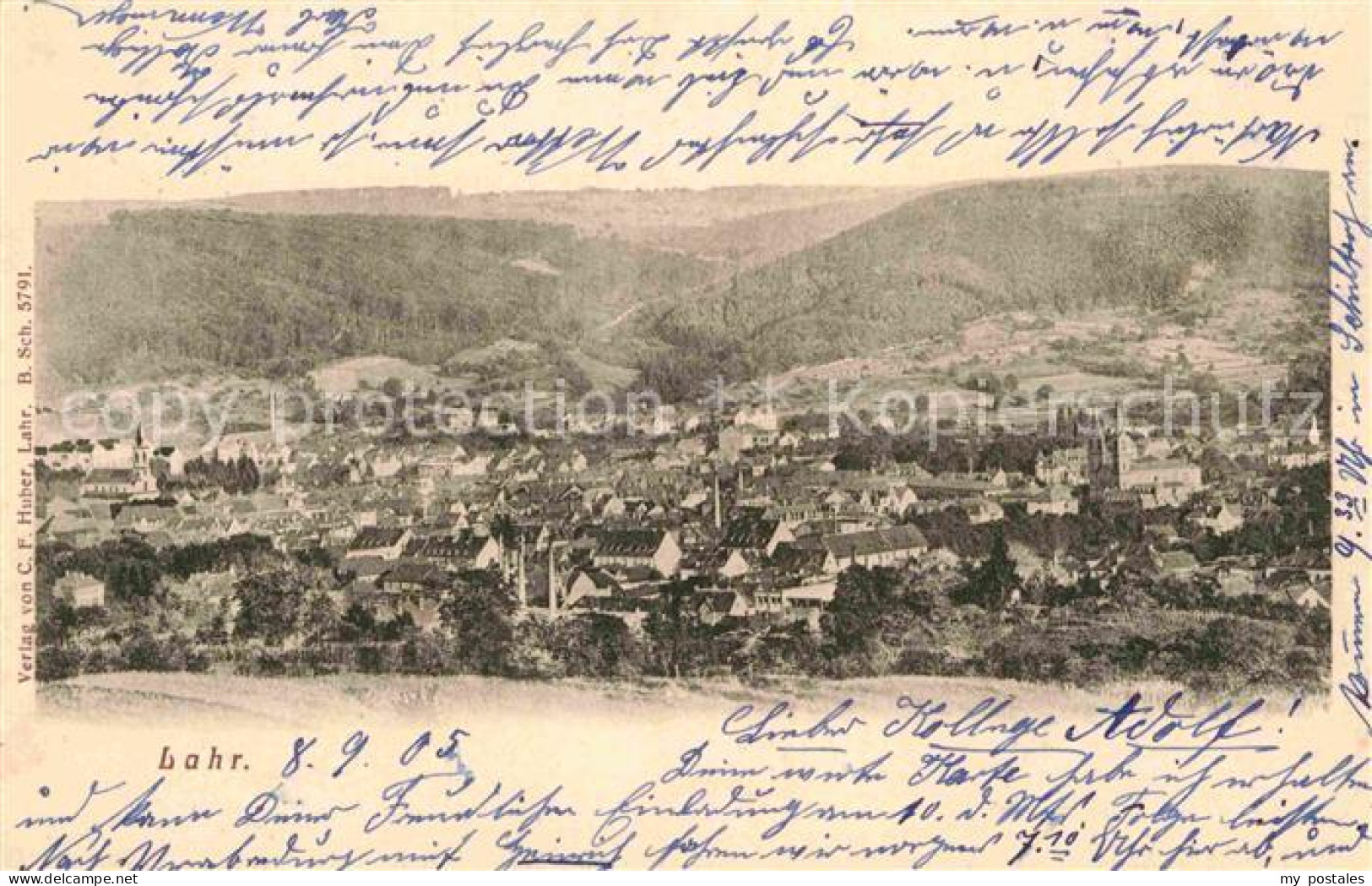Lahr Schwarzwald Panorama