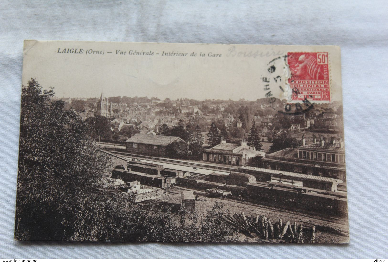 Laigle, l'Aigle, vue générale, intérieur de la gare, Orne 61