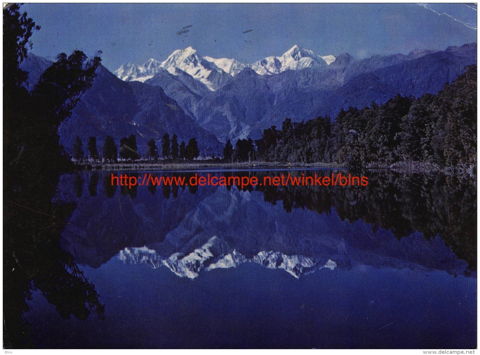 Lake Matheson - Mount Tasman