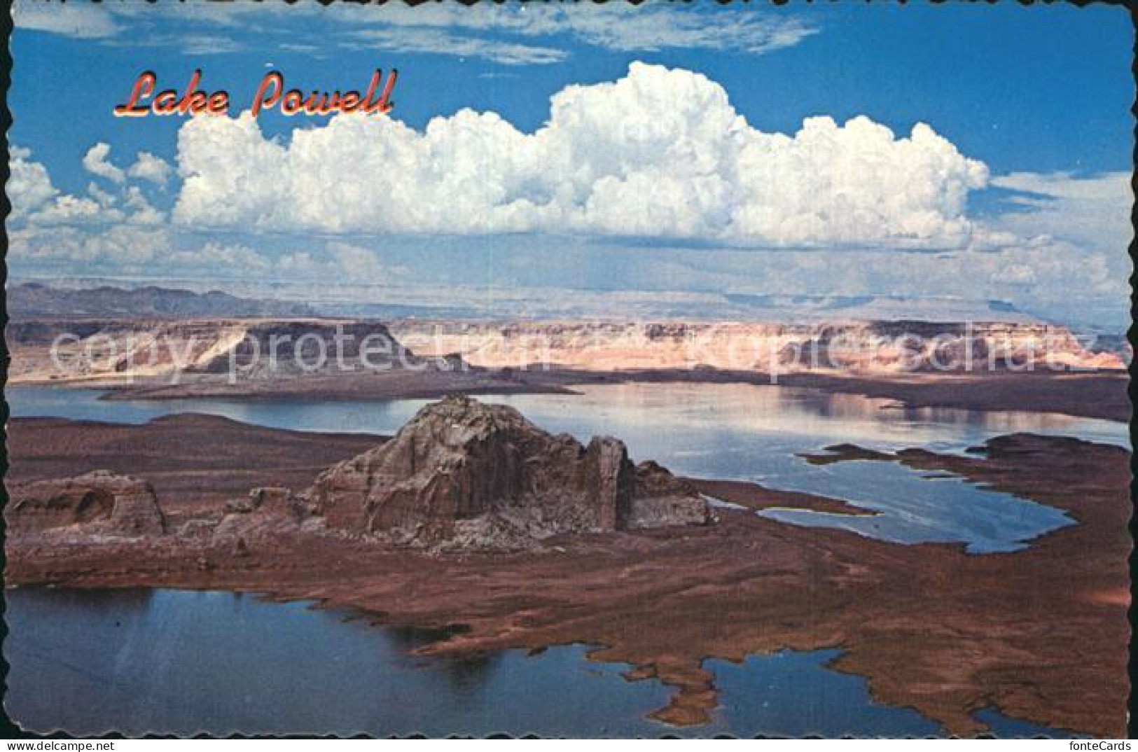 Lake Powell Fliegeraufnahme