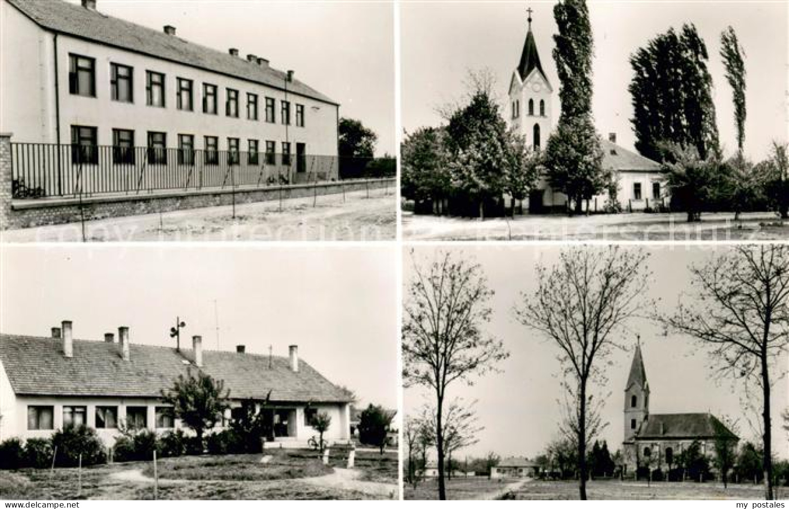 Lakitelek Teilansichten Kirchen