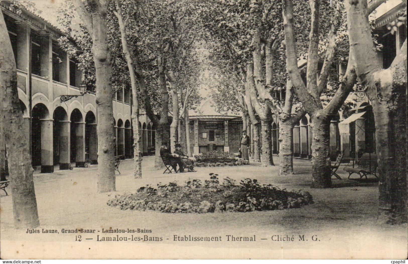 Lamalou les Bains - Etablissement Thermale - CPA
