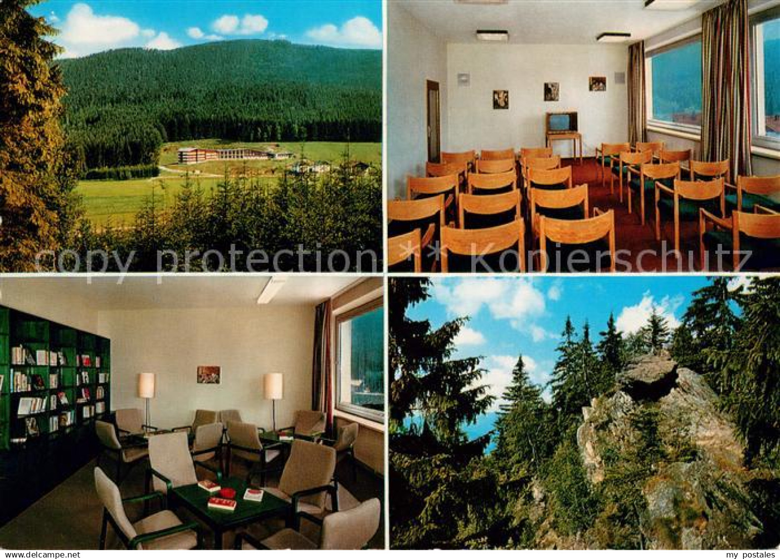 Lambach Lam Kolping Ferienheim Lambach TV Zimmer Buecherei Felsformation
