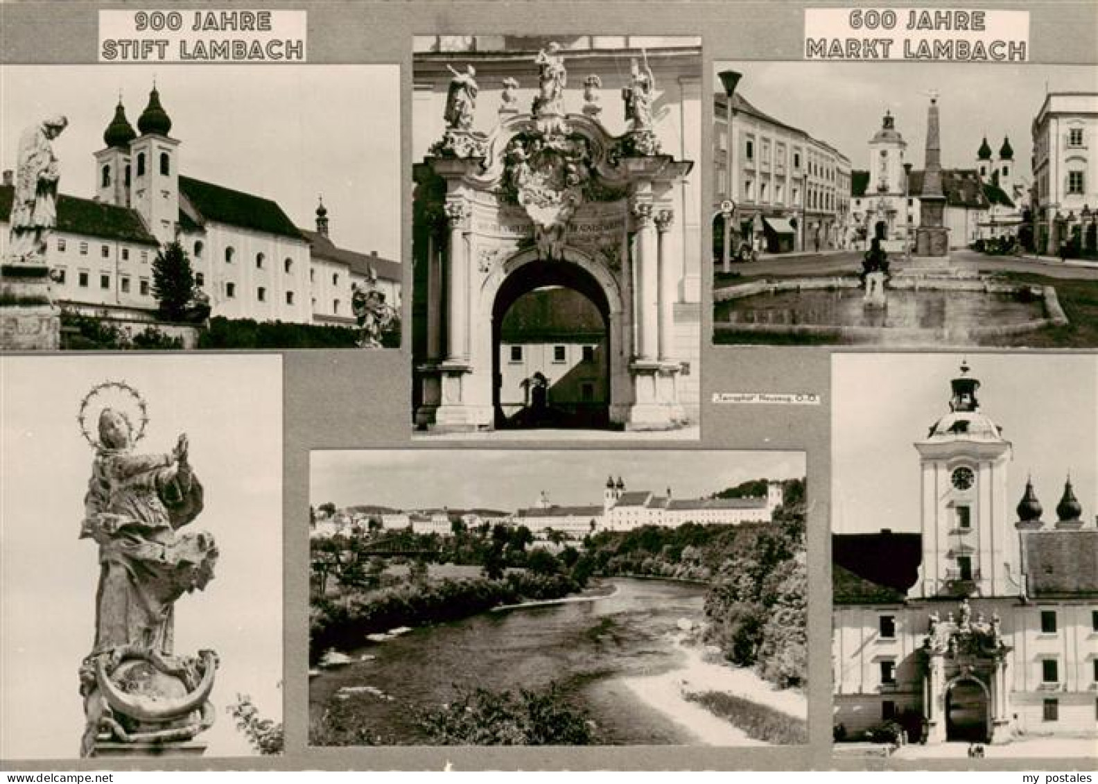 Lambach Traun Oberoesterreich AT 900 Jahre Stift Lambach 600 Jahre Markt Lambach