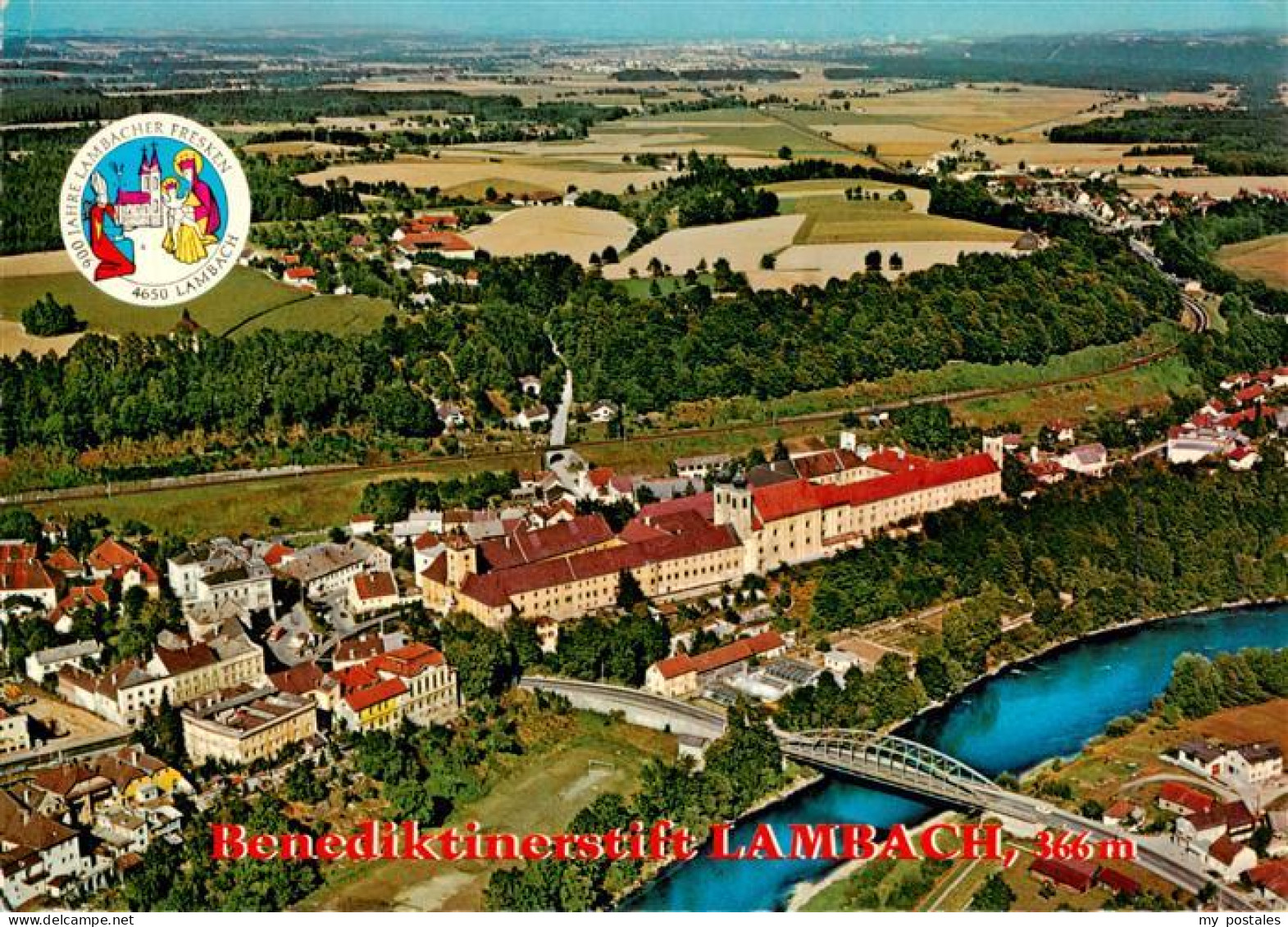 Lambach Traun Oberoesterreich AT Benediktinerstift Lambach