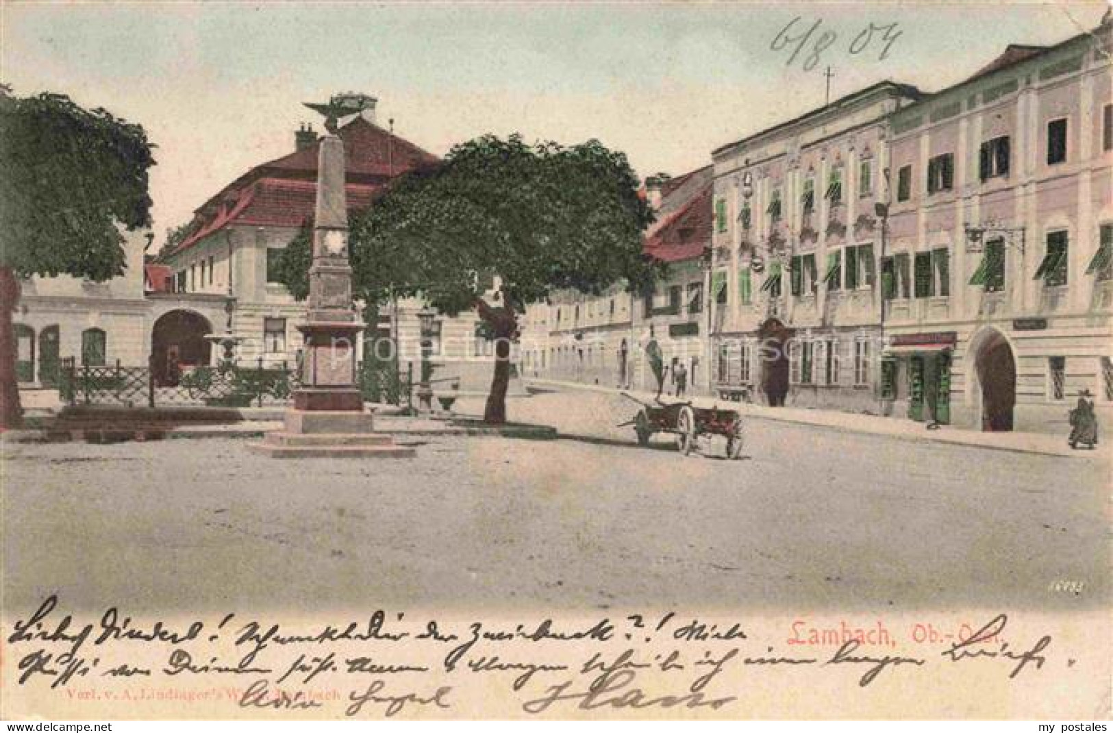 Lambach Traun Oberoesterreich AT Stadtzentrum Denkmal