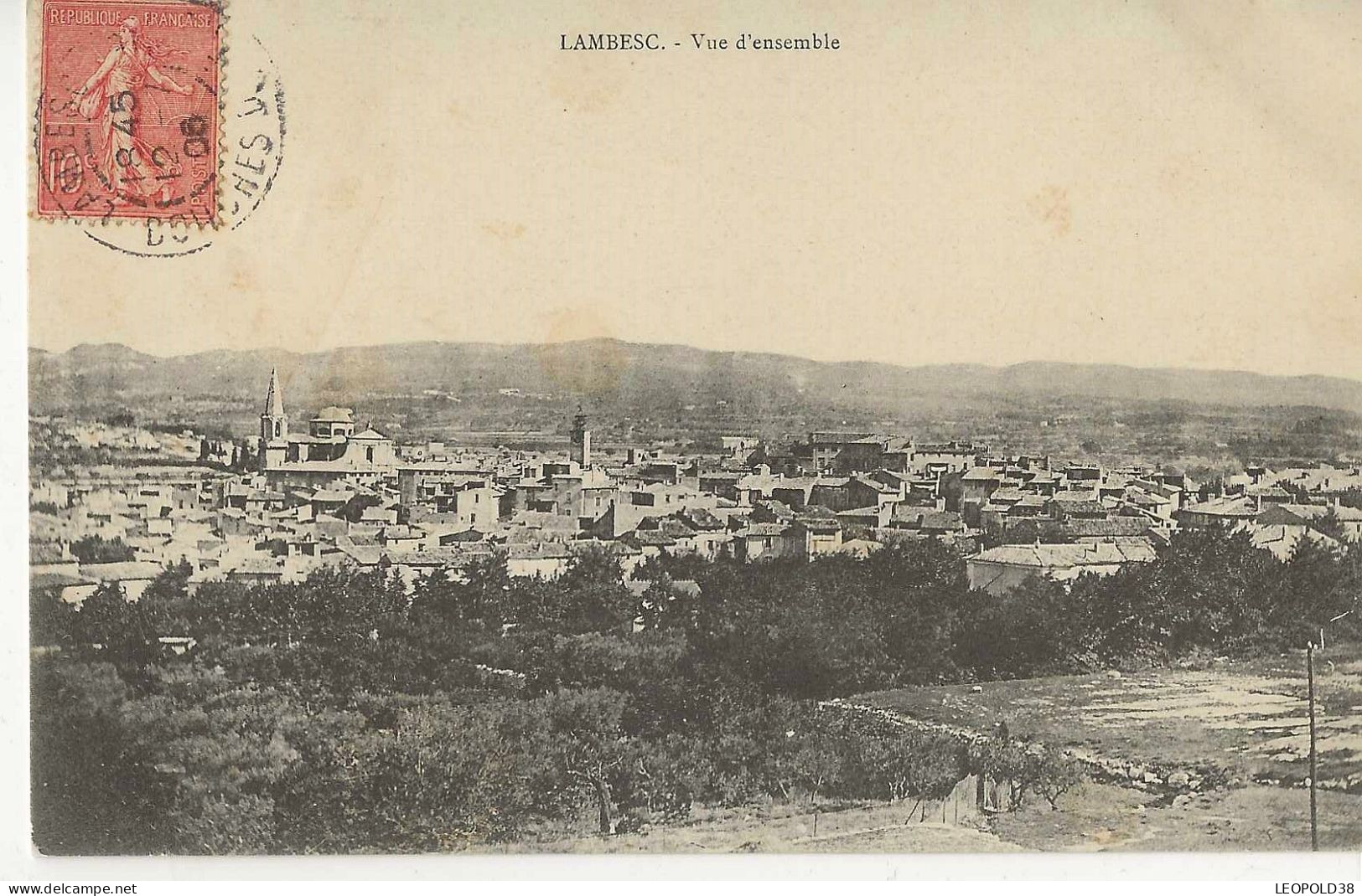LAMBESC Vue Générale