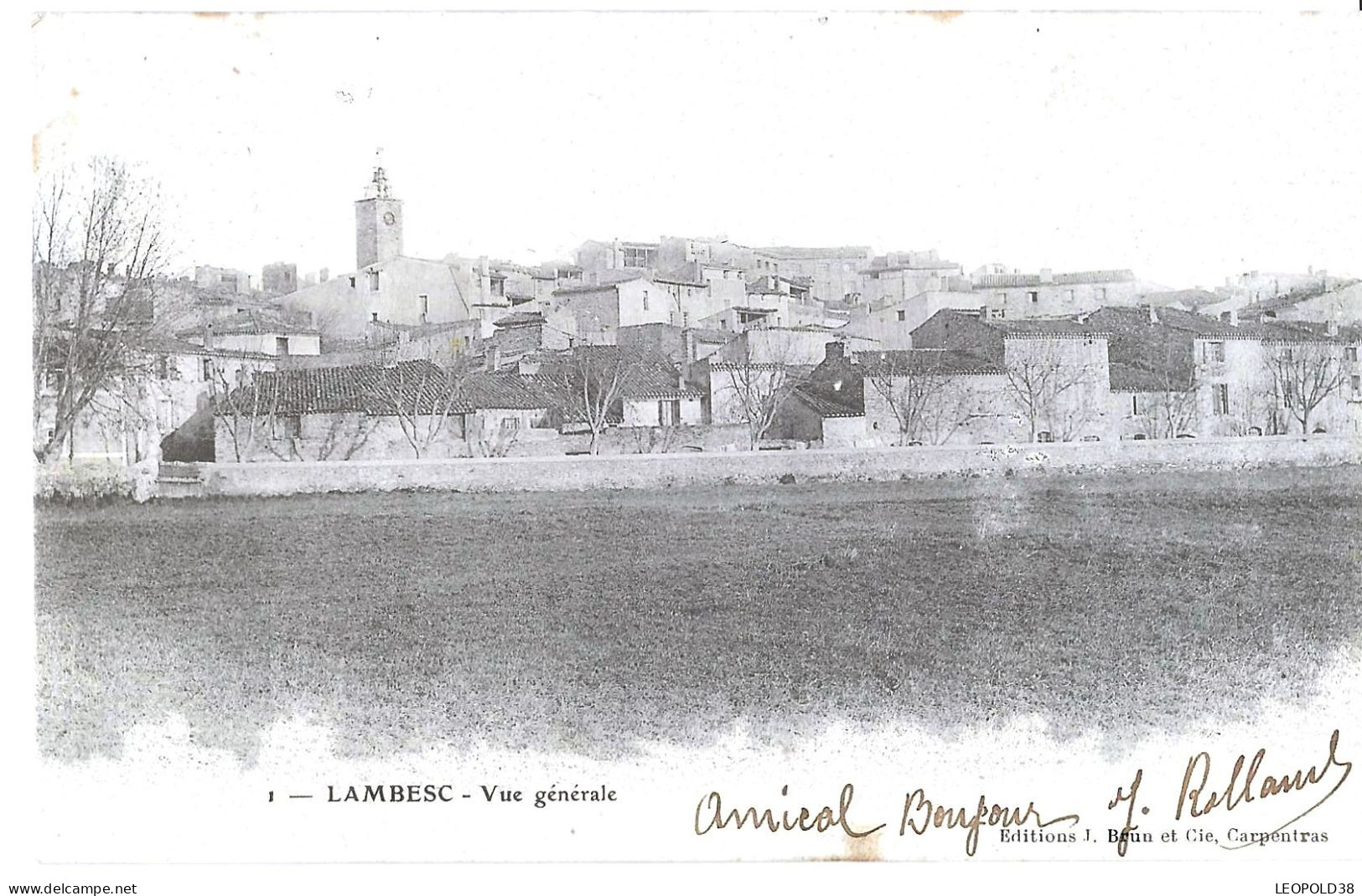 LAMBESC Vue Générale