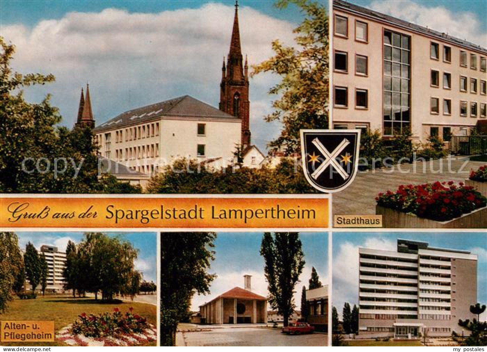 Lampertheim Bergstrasse Stadthaus Alten und Pflegeheim
