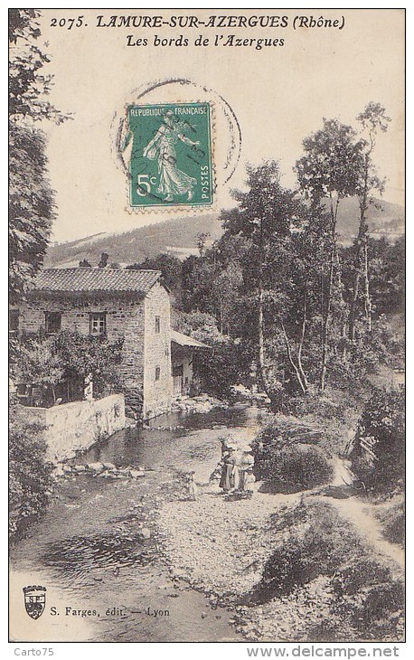 Lamure sur Azergues 69 - Rivière L'Azergues