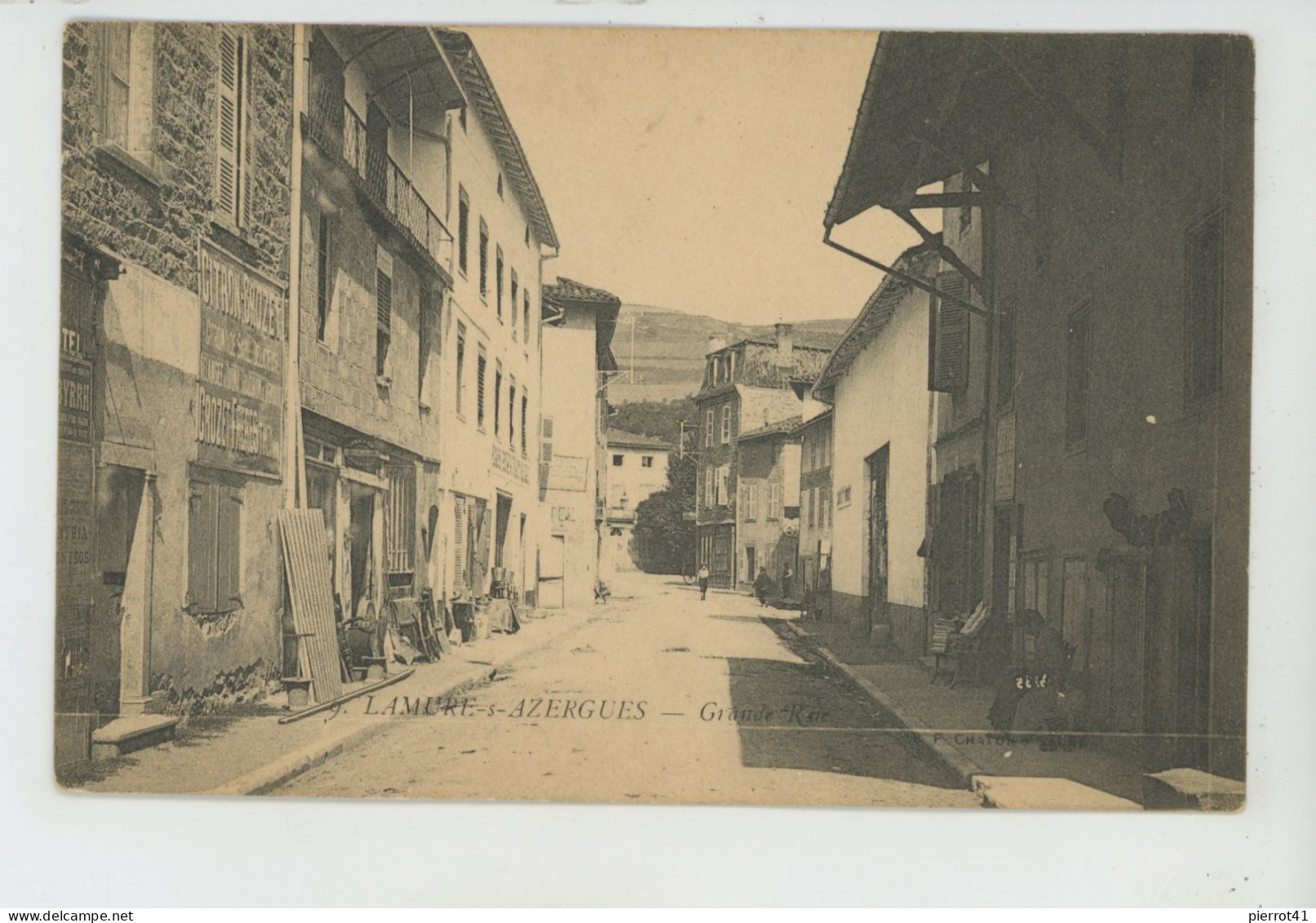 LAMURE SUR AZERGUES - Grande Rue