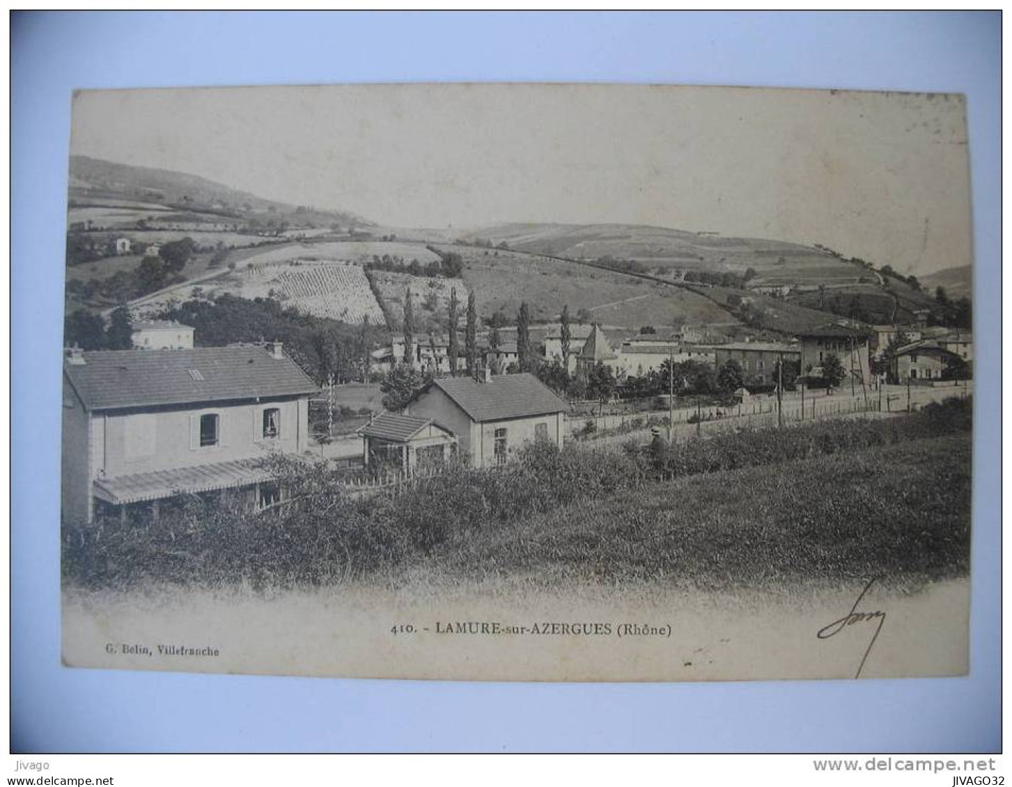 LAMURE-sur-AZERGUES  :  Vue générale