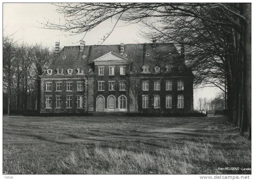 Lanaken :   Kasteel Pieterheim    ( groot formaat )