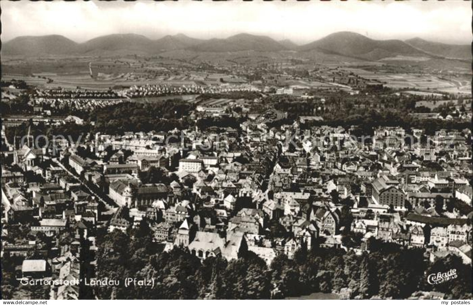Landau Pfalz Fliegeraufnahme