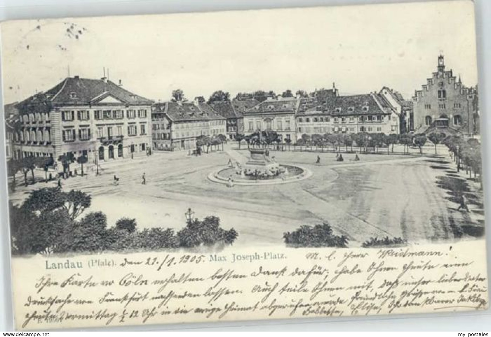 Landau Pfalz Landau Max Joseph Platz