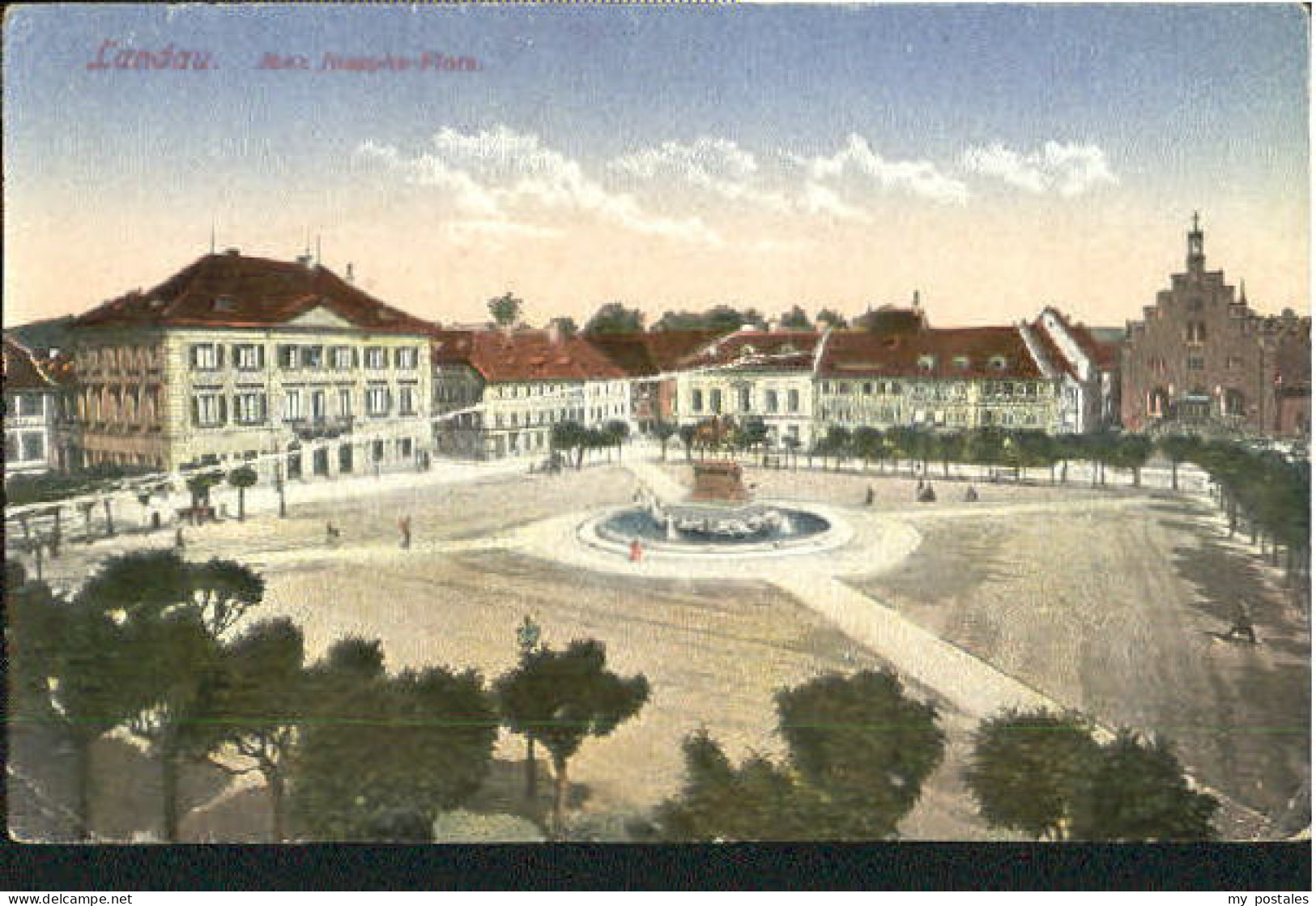 Landau Pfalz Landau Max Josephs-Platz o 1927