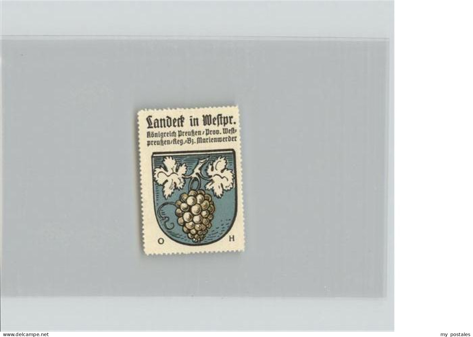 Landeck Westpreussen Briefmarke