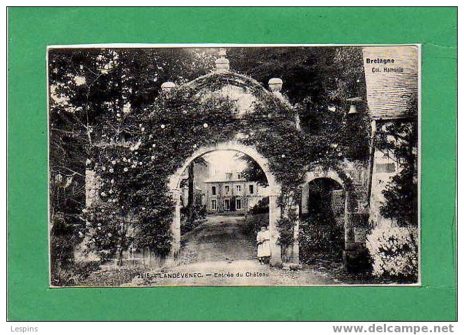 LANDEVENNEC -- Entrée du château