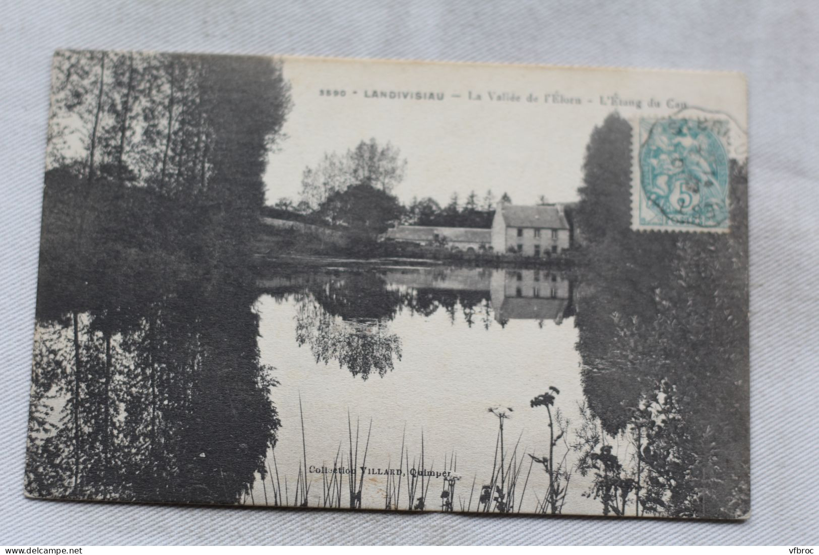Landivisiau, la vallée de l'Elorn, l'étang du Cau, Finistère 29
