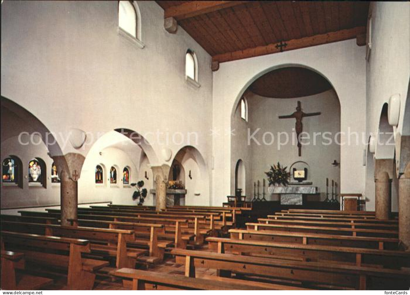 Landquart Pfarrkirche innen