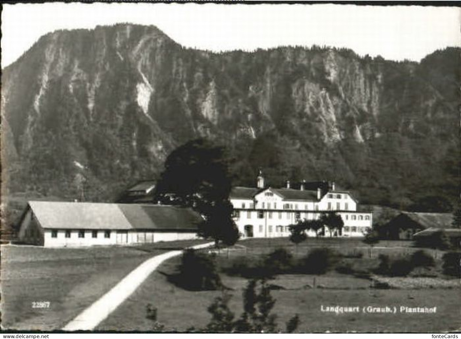Landquart Plantahof Feldpost x 1965