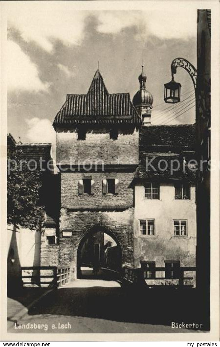 Landsberg Lech Baeckertor